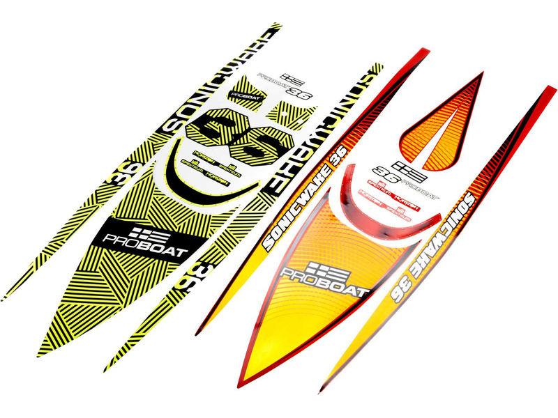 Proboat samolepky: Sonicwake 36" V3