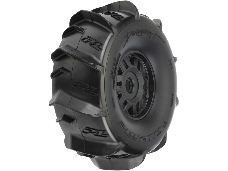 Pro-Line koleso 2.4/3.3", pneu Dumont, disk H17 čierny (2) PRO1018910