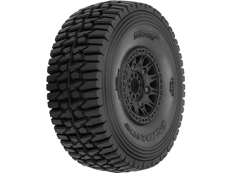 Pro-Line kolo 1:7, pneu Mirage TT Belted, disk čierny Raid H17 (2) PRO1022410