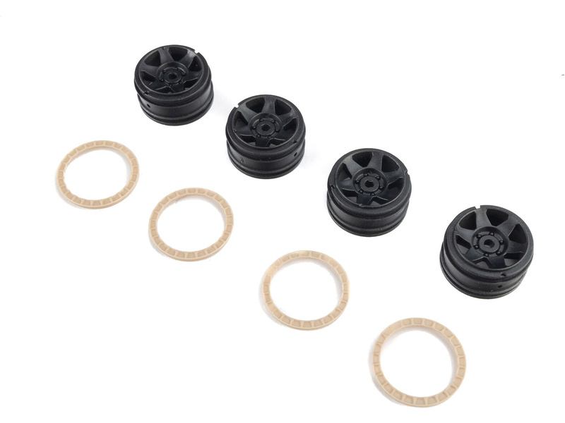 Pro-Line disk a beadlock 1:30 Black Rhino Bahari (4): Axial SCX30