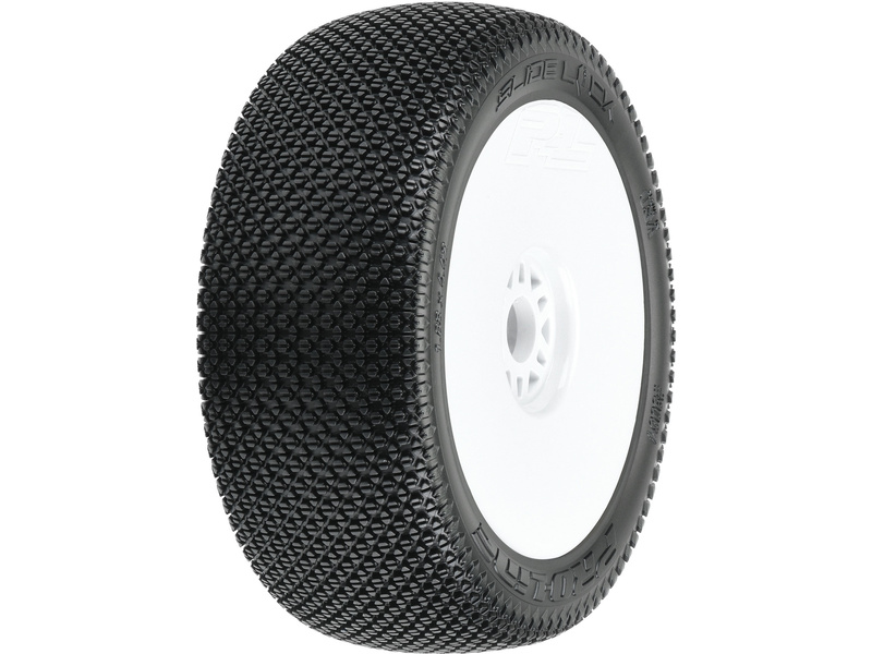 Pro-Line koleso 3.3", pneu Slide Lock S3 Buggy, disk H17 biely (2) PRO9064233