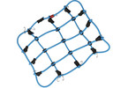 Robitronic luggage net with hooks 15x12cm blue
