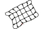 Robitronic luggage net with hooks 19x12cm black