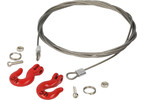 Robitronic wire rope with heavy duty hooks