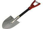 Robitronic spade shovel metal 100mm