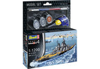 Revell USS New Jersey (1:1200) (set)