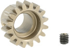 Robitronic pinion gear 16T 1M shaft 8mm