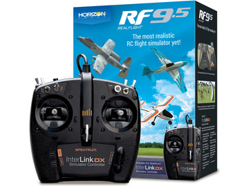 RealFlight 9.5 simulátor, ovladač Spektrum / RFL1200