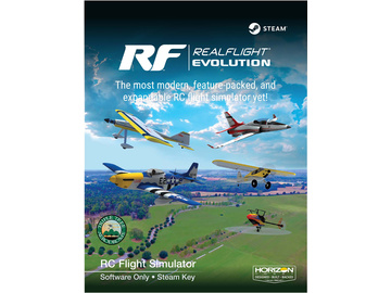 RealFlight Evolution RC letecký simulátor jen software, steam download / RFL2001D