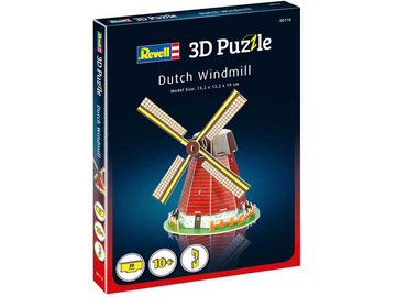 Revell 3D Puzzle - větrný mlýn / RVL00110