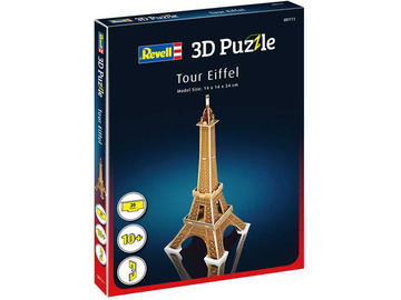 Revell 3D Puzzle - Eiffelova věž (34cm) / RVL00111