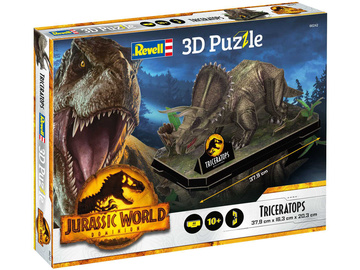 Revell 3D Puzzle - Jurský park - Triceratops / RVL00242