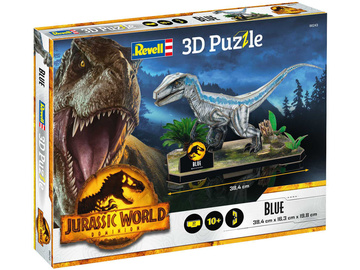 Revell 3D Puzzle - Jurský park - Blue / RVL00243
