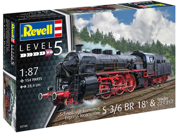 Revell S3/6 BR18(5) with Tender (1:87) / RVL02168