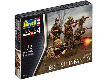 Revell figurky Modern British Infantry (1:72) Revell figurky Modern British Infantry (1:72) / RVL02519