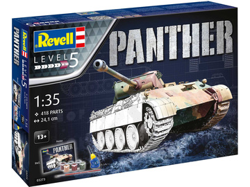 Revell Panther Ausf. D (1:35) (giftset) Revell Panther Ausf. D (1:35) (giftset) / RVL03273