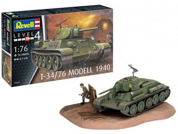 Revell T-34/76 Modell 1940 (1:76) Revell T-34/76 Modell 1940 (1:76) / RVL03294