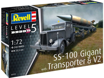 Revell SS-100 Gigant + Transporter + V2 (1:72) / RVL03310