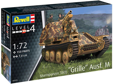 Revell Sturmpanzer 38(t) Grille Ausf. M (1:72) Revell Sturmpanzer 38(t) Grille Ausf. M (1:72) / RVL03315