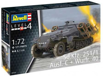 Revell Sd.Kfz. 251/1 Ausf. C + Wurfr. 40 (1:72) / RVL03324