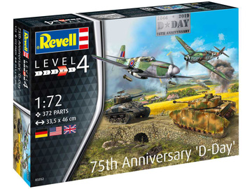 Revell Gift-Set Den D 75. výročí (1:72) / RVL03352