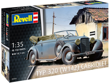 Revell Mercedes-Benz Typ 320 (W142) Cabriolet (1:35) Revell Mercedes-Benz Typ 320 (W142) Cabriolet (1:35) / RVL03354