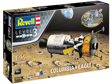 Revell Apollo 11 - Columbia a Eagle (1:96) (Giftset) / RVL03700