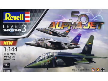 Revell Dassault Alpha Jet 50. výročí (1:144) / RVL03810