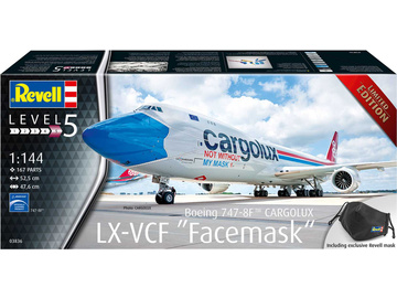 Revell Boeing 747-8F Cargolux LX-VCF Facemask (1:144) / RVL03836