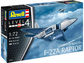 Revell Lockheed Martin F-22A Raptor (1:72) / RVL03858