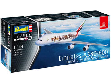 Revell Airbus A380-800 Emirates Wild Life (1:144) / RVL03882