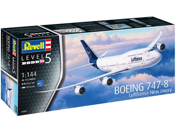 Revell Boeing 747-8 Lufthansa New Livery (1:144) / RVL03891