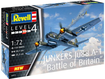Revell Junkers Ju88 A-1 Bitva o Británii (1:72) Revell Junkers Ju88 A-1 Bitva o Británii (1:72) / RVL04972