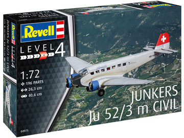 Revell Junkers Ju52/3m Civil (1:72) / RVL04975