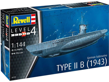 Revell německá ponorka Type IIB (1943) (1:144) / RVL05155