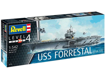 Revell USS Forrestal (CV-59) (1:542) / RVL05156
