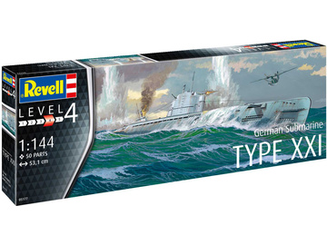 Revell německá ponorka Typ XXI (1:144) / RVL05177
