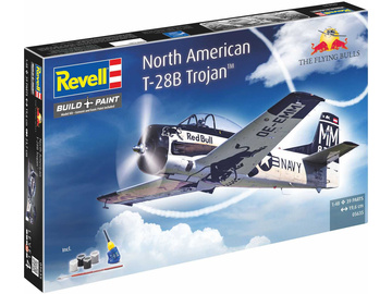 Revell Flying Bulls - T-28B Trojan (1:48) (giftset) Revell Flying Bulls - T-28B Trojan (1:48) (giftset) / RVL05635