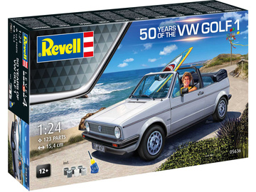 Revell Volkswagen Golf 1 50. výročí (1:24) (giftset) Revell Volkswagen Golf 1 50. výročí (1:24) (giftset) / RVL05636