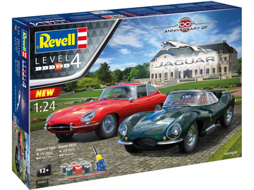 Revell 100 let Jaguaru (1:24) (giftset) / RVL05667