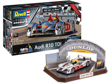 Revell Audi R10 TDI, 3D Puzzle (LeMans Racetrack) (1:24) (giftset) / RVL05682
