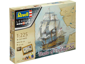 Revell bitva u Trafalgaru (1:225) giftset / RVL05767
