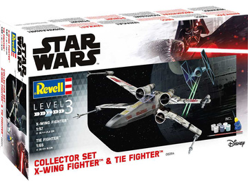 Revell X-Wing Fighter (1:57) + TIE Fighter (1:65) (giftset) / RVL06054