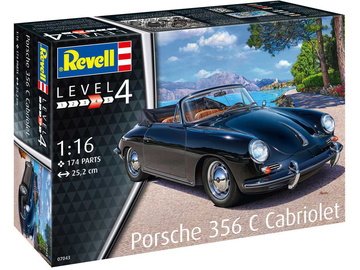 Revell Porsche 356 Cabriolet (1:16) / RVL07043