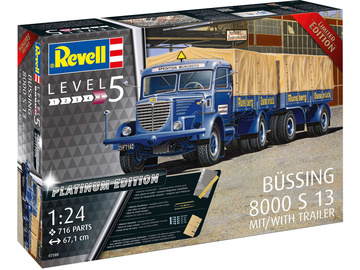 Revell Büssing 8000 S 13 s vlečkou Platinum Edition (1:24) (Giftset) / RVL07580