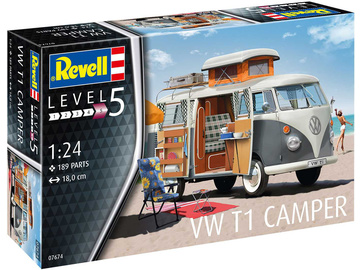 Revell Volkswagen T1 Camper (1:24) Revell Volkswagen T1 Camper (1:24) / RVL07674