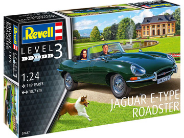 Revell Jaguar E-Type Roadster (1:24) / RVL07687