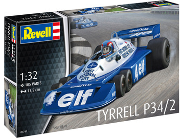 Revell Tyrrel P34/2 6-Wheeler (1:32) Revell Tyrrel P34/2 6-Wheeler (1:32) / RVL07741