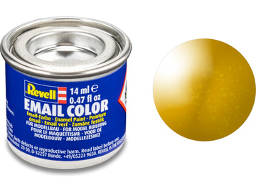 Revell emailová barva #92 mosazná metalická 14ml / RVL32192