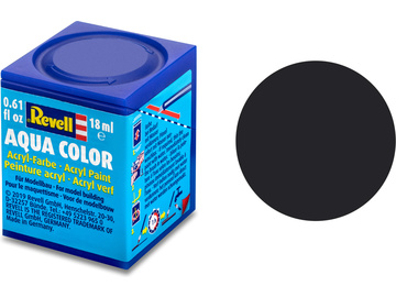 Revell akrylová barva #6 dehtově černá matná 18ml / RVL36106